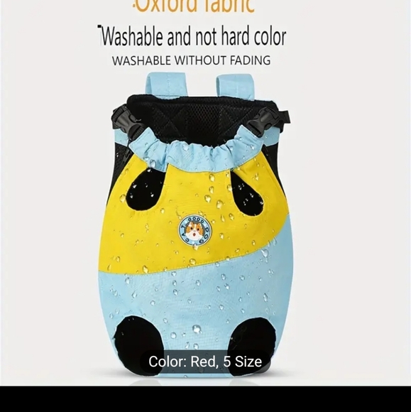 Pet backpack breathable brand new in packet - Picture 3 of 4